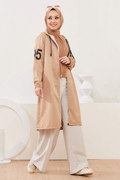 TOFİSA Cap with Cap Mink - 7087