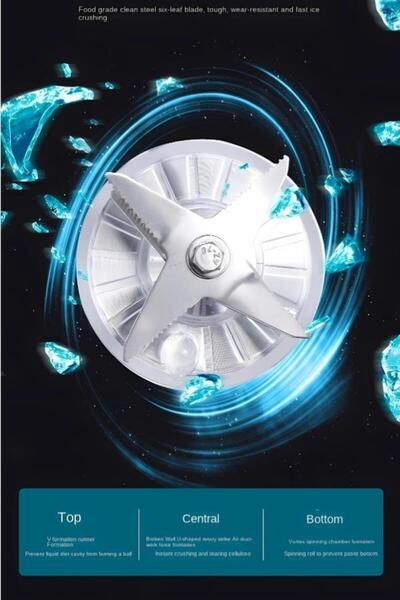 vosco Bar Blender Manuel 2 Lt Buz Kırıcılı 2000w Kırmızı