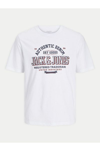 Jack & Jones jack jones Mens T-Shirt 12254862 White