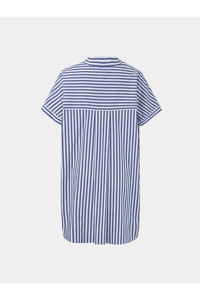 Joop Rochie tip cămașă pentru femei 30041716 albastră