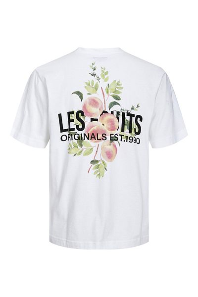 Jack & Jones jack jones Mens T-Shirt 12228776 White