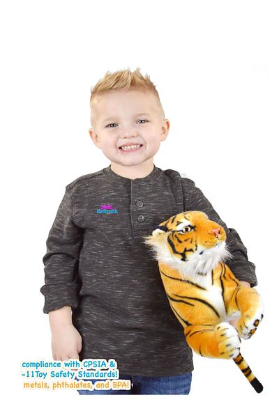 hediyecik 50 cm Small Size Real Looking Plush Tiger