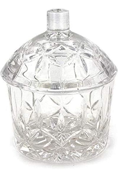 LaOpala Solitaire Crystal Candy Bowl with Cover – Dublin Design