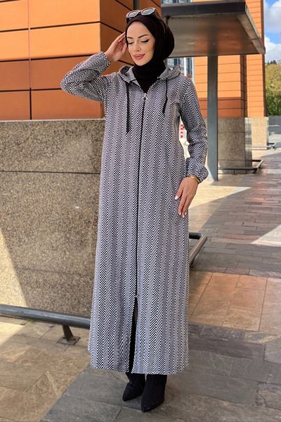 TOFİSA Zipper Cap Gray - 13349