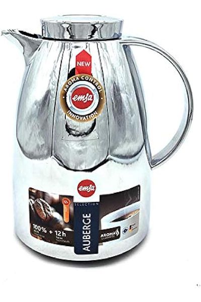 emsa Auberge Aroma Control Vacuum Jug 1L – Silver Finish