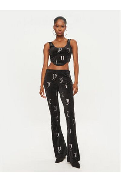 Juicy Couture Top pentru femei JCMCS224252 Negru