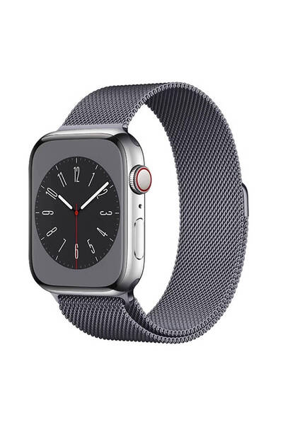 UnDePlus Apple Watch 10/11 42mm-38/40/41mm Kordon Milano Loop Metal Kordon 2/...