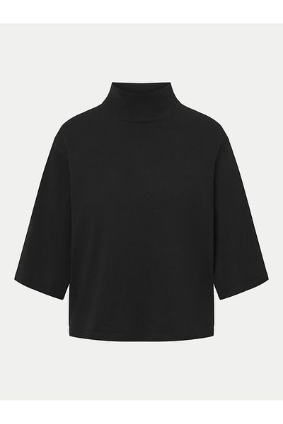 Joop Pulover cu guler înalt pentru femei 10018908 30044780 Negru