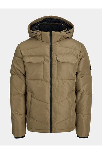 Jack & Jones jack jones Mens Winter Jacket 12236044 Brown