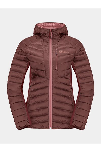 Jack Wolfskin Women's Outdoor Jacket 1207192 Burgundy