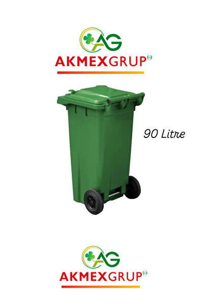 Akmex Grup Akmex Tıbbi Atık Plastik Çöp Konteyneri 90 Litre Konteyner - A Isı...