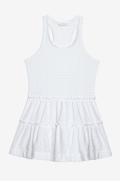 Penti Weißes Spitzenkleid für Mädchen