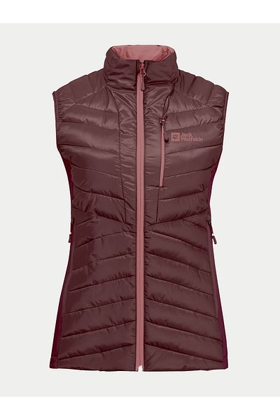 Jack Wolfskin Women's Sleeveless 1207202 Burgundy