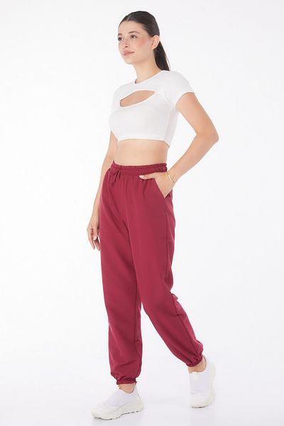 TOFİSA Trousers Claret Red - 13207