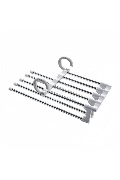 Babyjest Pants Hanger Organizer Folding White