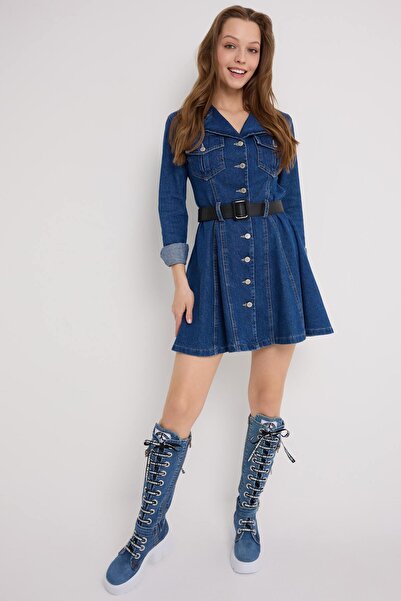 StarBlueMooN KADIN KOT ÇİZME UZUN YAZLIK GÜNLÜK GİYİME UYGUN