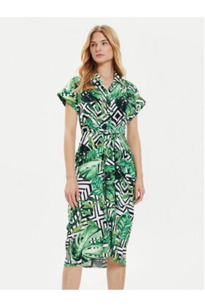 Joseph Ribkoff Rochie de vară pentru femei 242033 Verde
