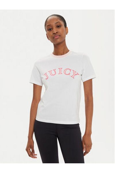 Juicy Couture Women's T-Shirt JCSCT224414 White