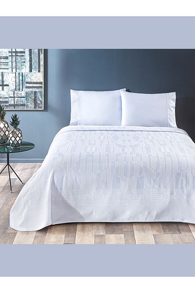 Taç Set Pique Jacquard Jonas Blue Dublu