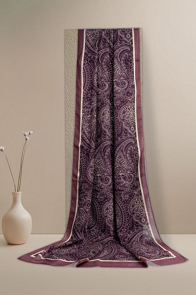 Sekine İpek Retro Ethnic Pattern Cotton Soft Shawl