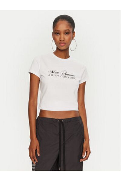Juicy Couture Women's T-Shirt JCSCT224407 White