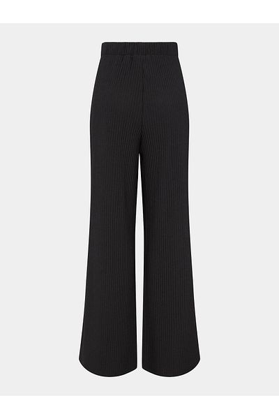 PIECES Women's fabric trousers 17144047 Black