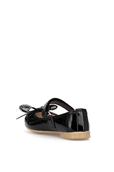 Ayakkabı Fuarı Elit Hy-F-10003-25Y Booties Girls Ballerina Black