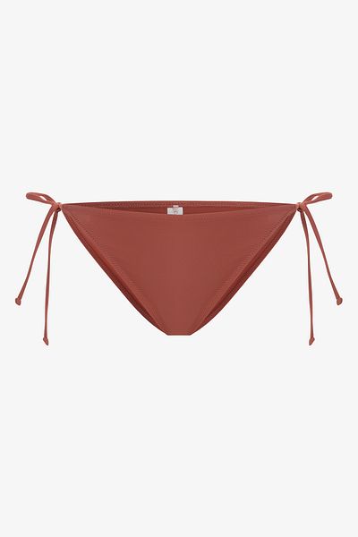 Penti Zimtfarbener, gebundener Bikini-Unterteil mit niedriger Taille