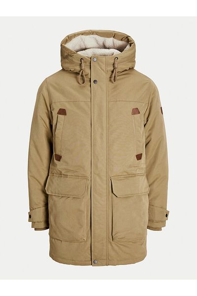Jack & Jones jack jones Mens Winter Jacket 12256995 Beige