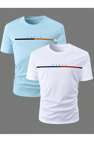 PAVRO تي شيرت للجنسين مقاس كبير وقصة مريحة من نسيج بافرو عالي الجودة