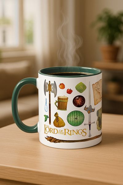 DisaCraft Lord of the Rings, Lord of the Rings Themed Special Design Mug