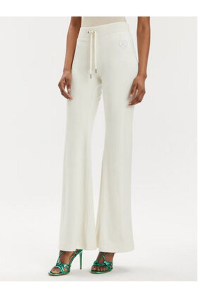Juicy Couture Pantaloni de trening pentru femei JCBBJ223823 Ecru