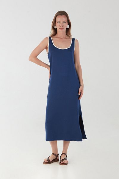Fulla Moda Φόρεμα με σχισμή στο πλάι