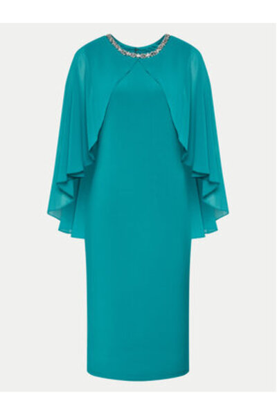 Joseph Ribkoff Rochie de cocktail pentru femei 242731 turcoaz