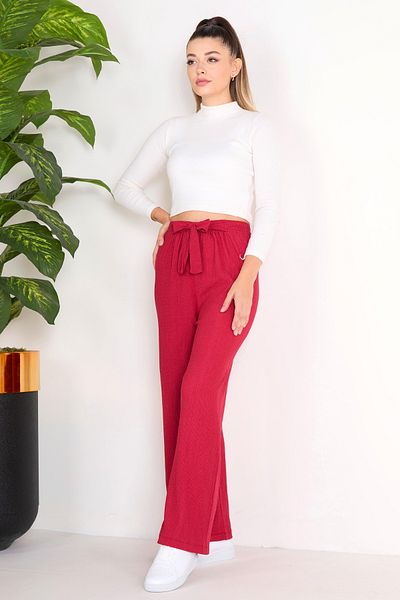 TOFİSA Παντελόνι Claret Red - 23140