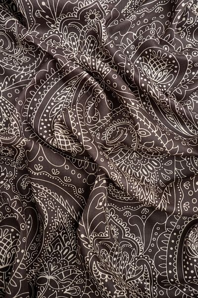 Sekine İpek Retro Ethnic Pattern Cotton Soft Shawl