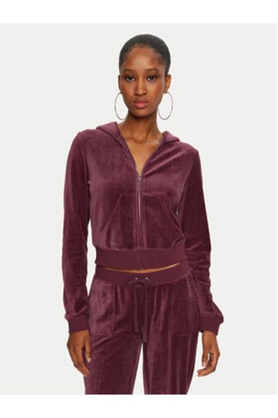 Juicy Couture Women's Sweatshirt JCSEBJ007 Burgundy
