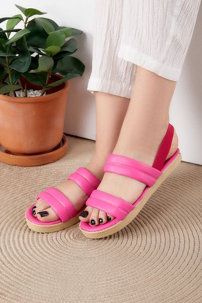 TOFİSA Fuchsia Women's Sandals - 25545
