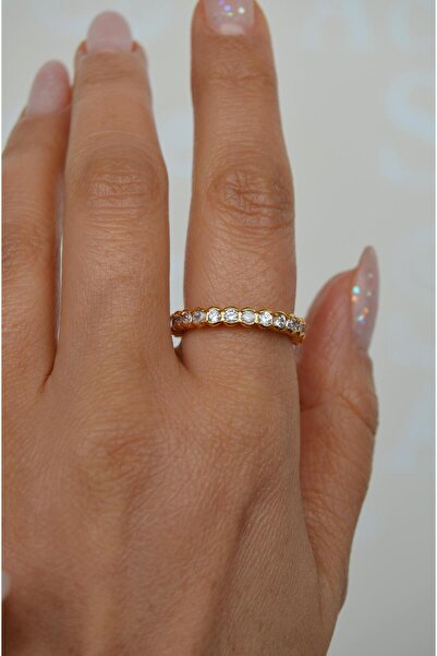 Sacce Scarves&Accessories خاتم قابل للتعديل بحجر الكريستال