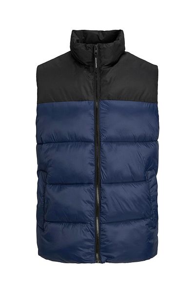Jack & Jones jack jones Mens Vest 12235861 Navy Blue
