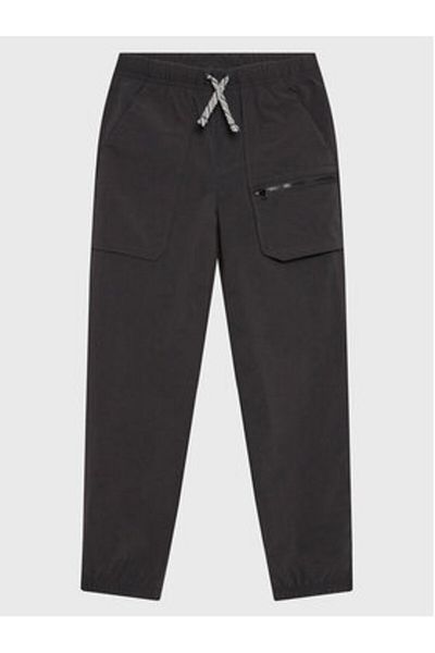 Jack Wolfskin Pantaloni de exterior pentru băieți 1609861 Negri