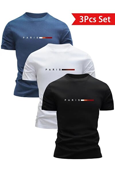 PAVRO تي شيرت للجنسين مقاس كبير وقصة مريحة من نسيج بافرو عالي الجودة