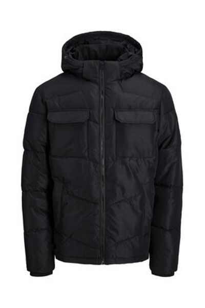 Jack & Jones jack jones Mens Winter Jacket 12236044 Black