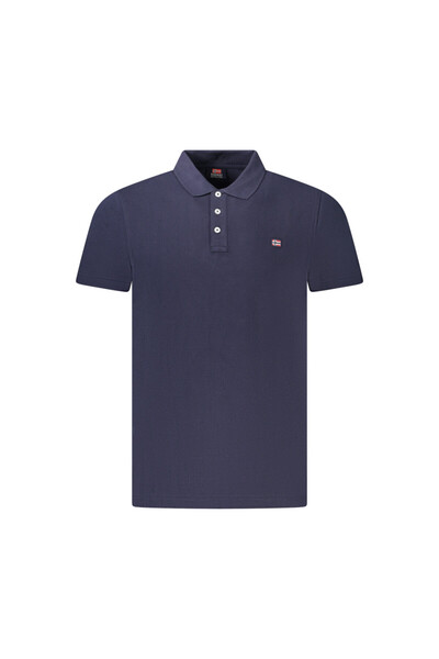 Norway Tricou Polo Barbati, Cu Mini Logo Brodat, Regular Fit, , Blue, M