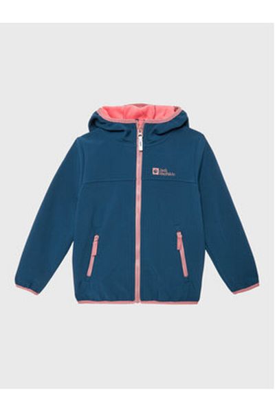 Jack Wolfskin Jachetă Softshell pentru fete 1608011 Bleumarin