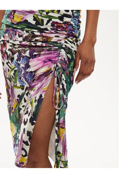 Just Cavalli Rochie casual pentru femei 76PAO939 albă
