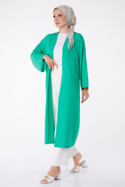 TOFİSA Cardigan Green - 13236