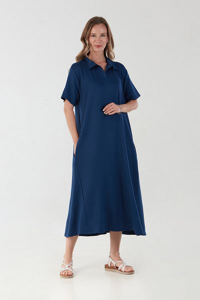 Fulla Moda Βασικό φόρεμα Polo Neck Pocket Oversize