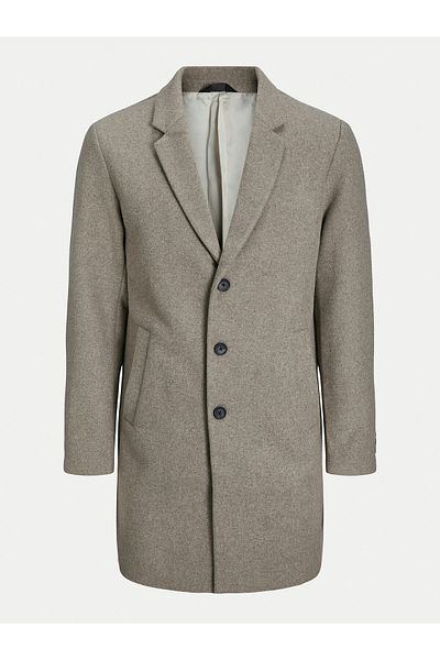 Jack & Jones Jachetă de lână pentru bărbați Jack Jones 12263845 Bej