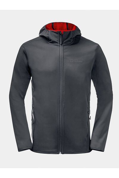 Jack Wolfskin jack wolfskin Mens Softshell Jacket 1307471 Black